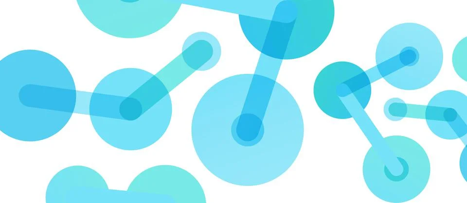 Network concept abstract background. Dots connection. Big data idea. Business Stock Illustration