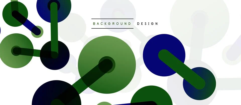 Network concept abstract background. Dots connection. Big data idea. Business Stock Illustration