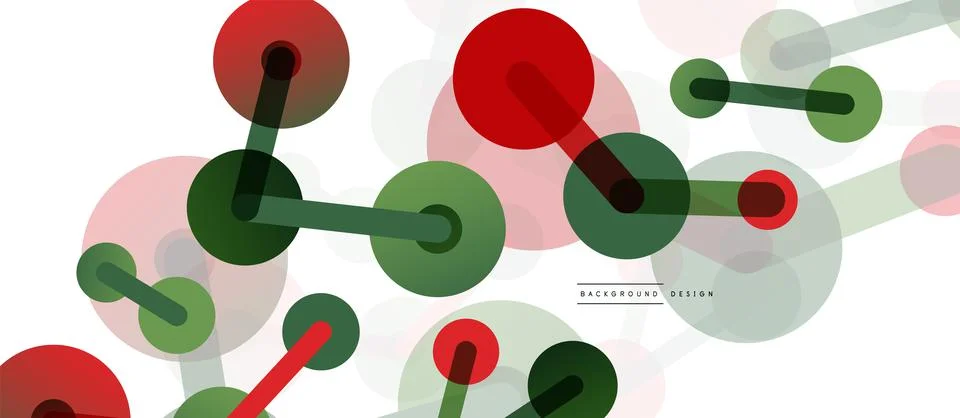 Network concept abstract background. Dots connection. Big data idea. Business Illustrazione stock