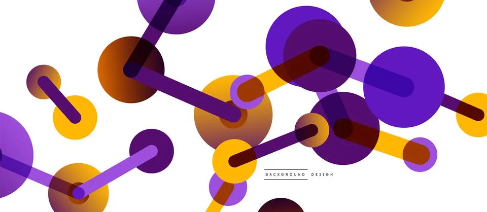 Network concept abstract background. Dots connection. Big data idea. Business イラスト素材