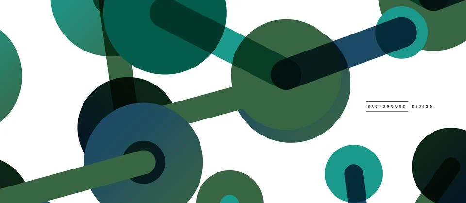 Network concept abstract background. Dots connection. Big data idea. Business Stock Illustration