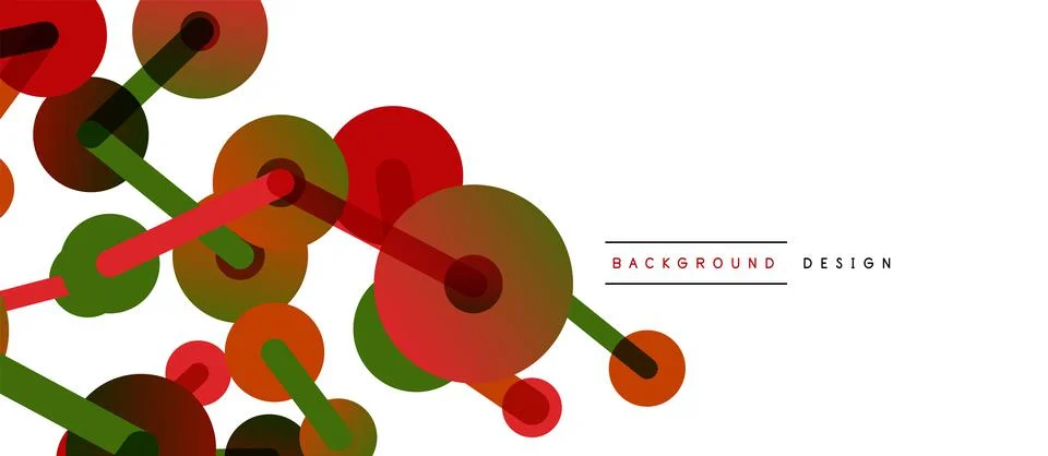 Network concept abstract background. Dots connection. Big data idea. Business Stock Illustration