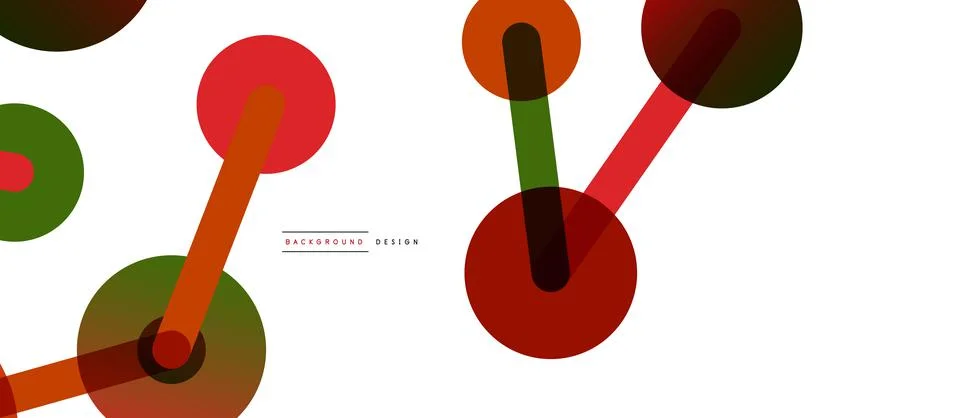 Network concept abstract background. Dots connection. Big data idea. Business Illustrazione stock