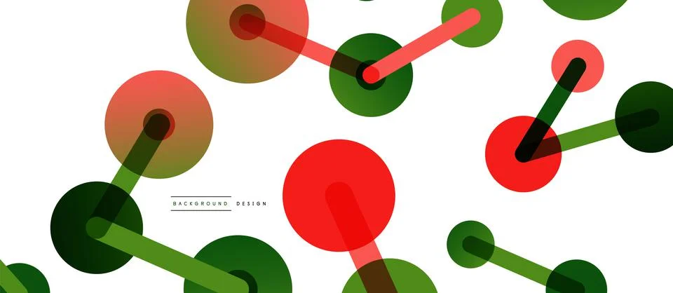 Network concept abstract background. Dots connection. Big data idea. Business Illustrazione stock