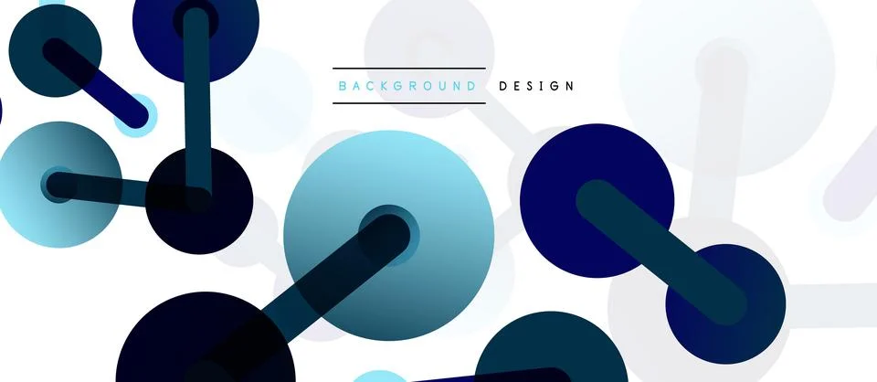 Network concept abstract background. Dots connection. Big data idea. Business イラスト素材