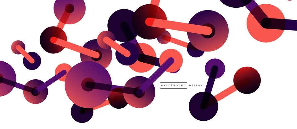 Network concept abstract background. Dots connection. Big data idea. Business 스톡 일러스트