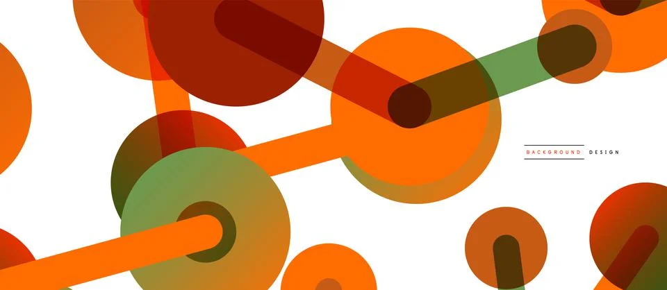 Network concept abstract background. Dots connection. Big data idea. Business Stock Illustration