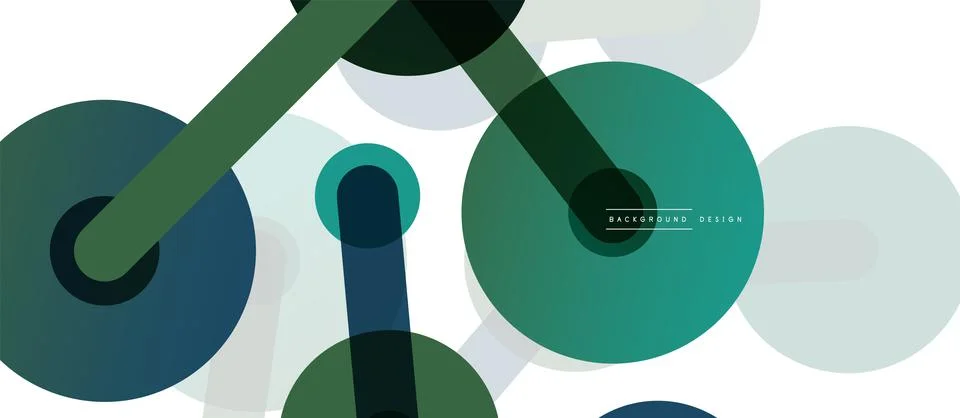 Network concept abstract background. Dots connection. Big data idea. Business Stock Illustration