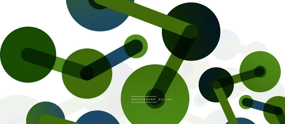 Network concept abstract background. Dots connection. Big data idea. Business Stock Illustration