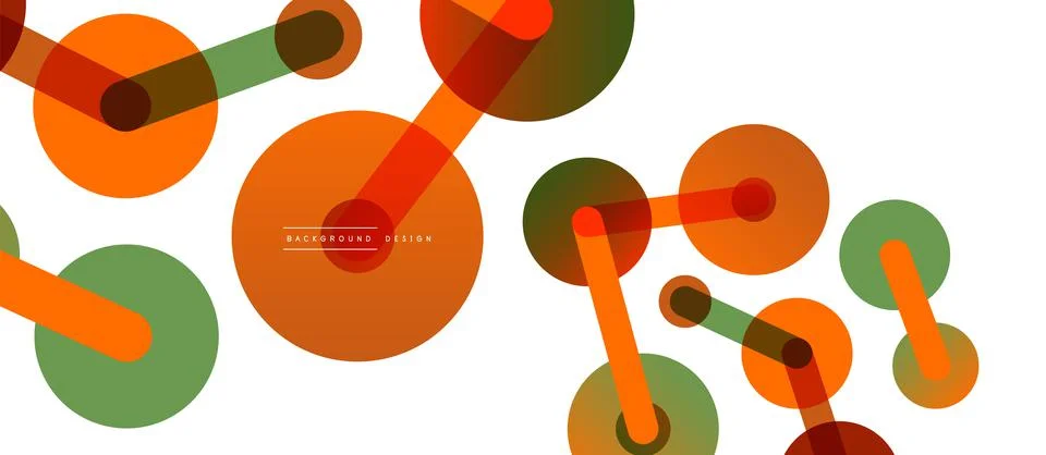 Network concept abstract background. Dots connection. Big data idea. Business Illustrazione stock