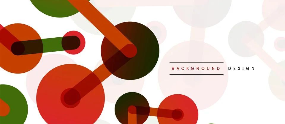 Network concept abstract background. Dots connection. Big data idea. Business Stock Illustration