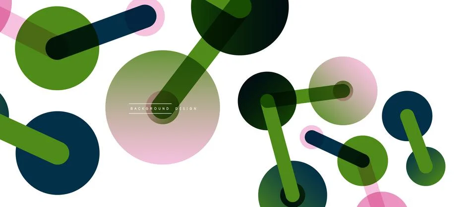 Network concept abstract background. Dots connection. Big data idea. Business 库存插图