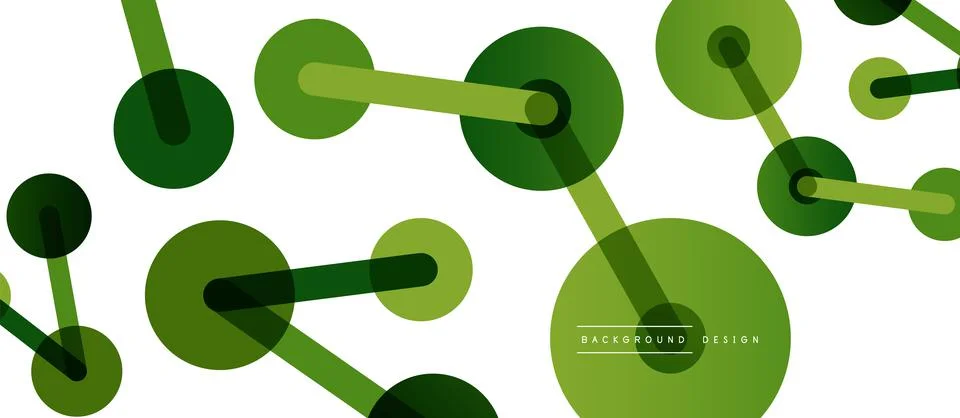 Network concept abstract background. Dots connection. Big data idea. Business Illustrazione stock