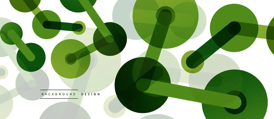 Network concept abstract background. Dots connection. Big data idea. Business Stock Illustration