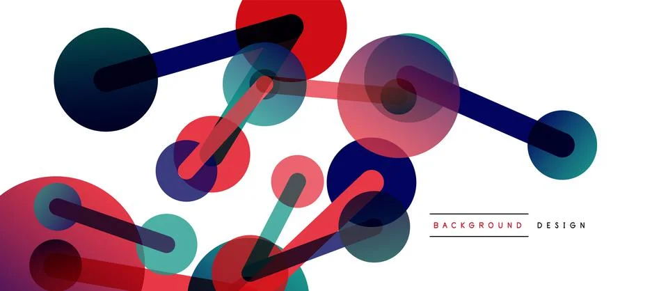 Network concept abstract background. Dots connection. Big data idea. Business 스톡 일러스트