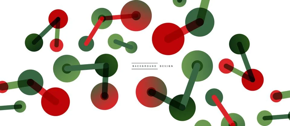 Network concept abstract background. Dots connection. Big data idea. Business Stock Illustration