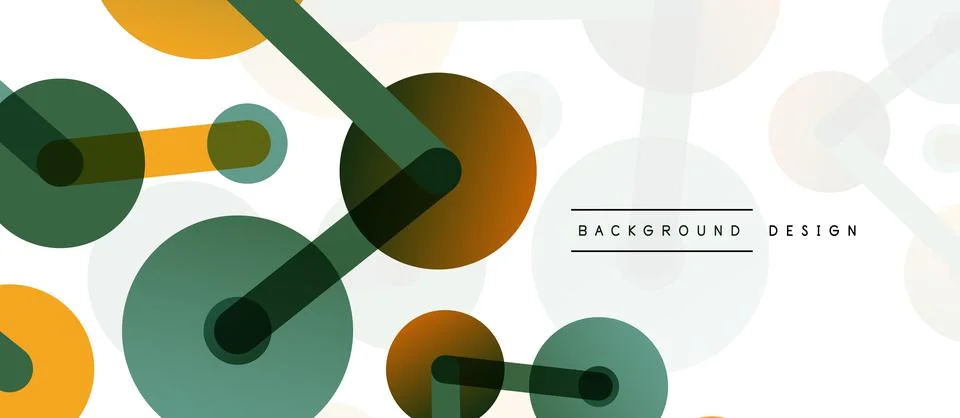 Network concept abstract background. Dots connection. Big data idea. Business Stock Illustration