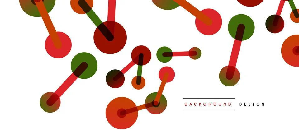 Network concept abstract background. Dots connection. Big data idea. Business 스톡 일러스트