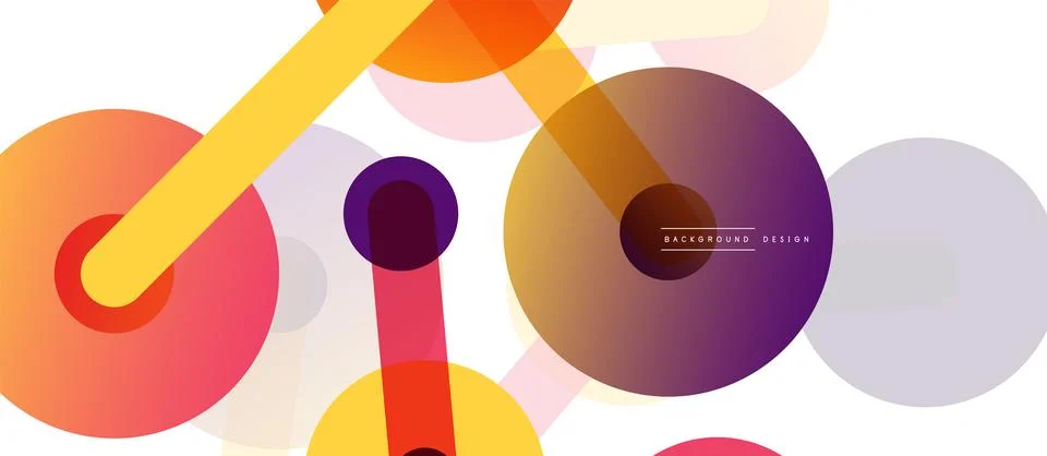 Network concept abstract background. Dots connection. Big data idea. Business Stock Illustration