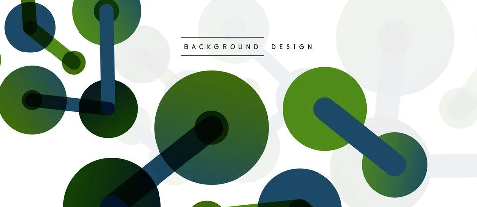 Network concept abstract background. Dots connection. Big data idea. Business Stock Illustration