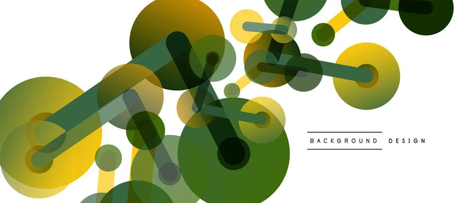 Network concept abstract background. Dots connection. Big data idea. Business Stock Illustration