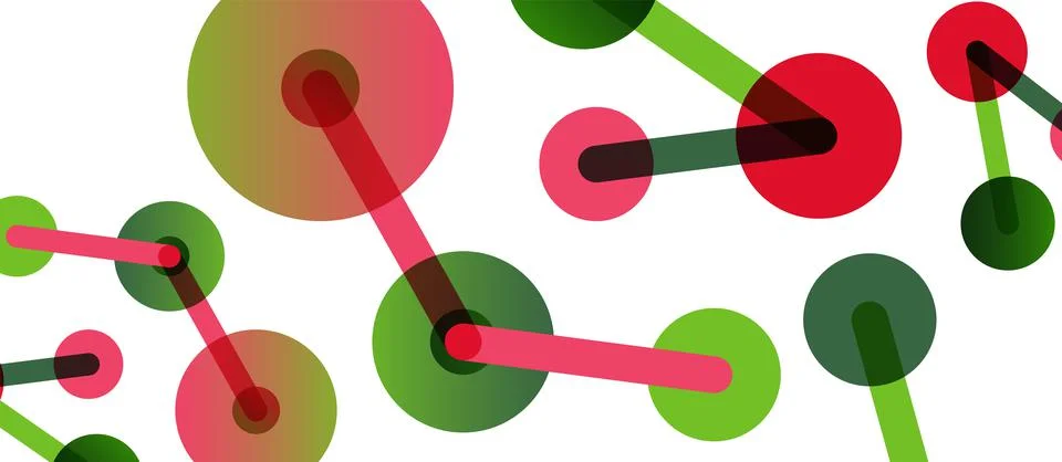 Network concept abstract background. Dots connection. Big data idea. Business 스톡 일러스트