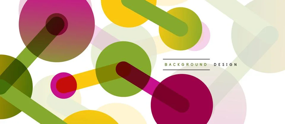 Network concept abstract background. Dots connection. Big data idea. Business 스톡 일러스트