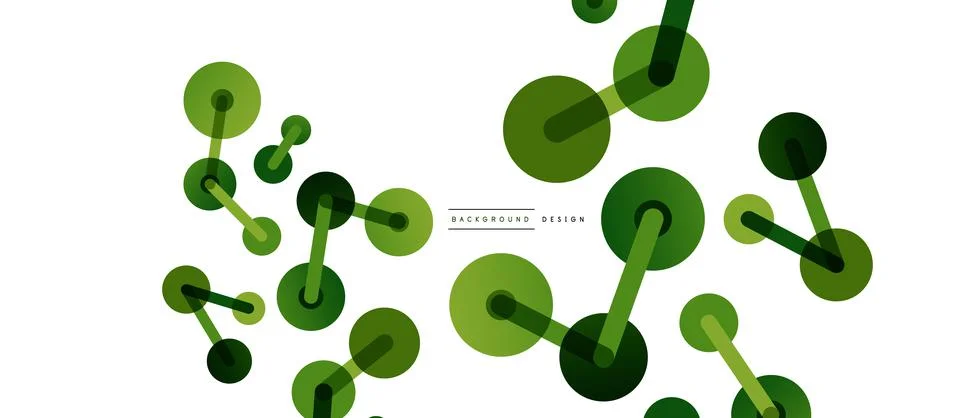 Network concept abstract background. Dots connection. Big data idea. Business Illustrazione stock