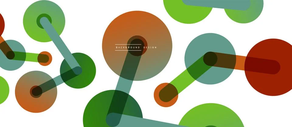 Network concept abstract background. Dots connection. Big data idea. Business 스톡 일러스트