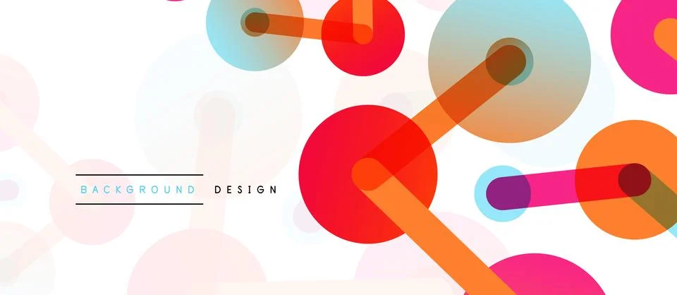 Network concept abstract background. Dots connection. Big data idea. Business 스톡 일러스트