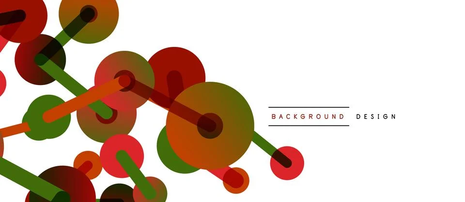 Network concept abstract background. Dots connection. Big data idea. Business Stock Illustration