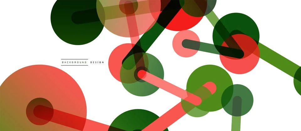 Network concept abstract background. Dots connection. Big data idea. Business Stock Illustration