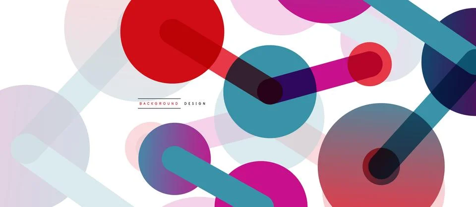 Network concept abstract background. Dots connection. Big data idea. Business Stock Illustration