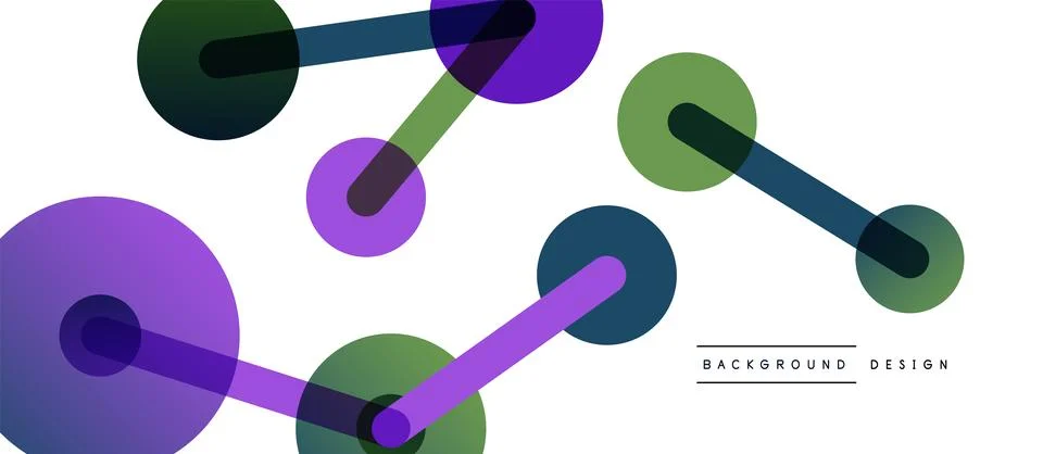 Network concept abstract background. Dots connection. Big data idea. Business 스톡 일러스트