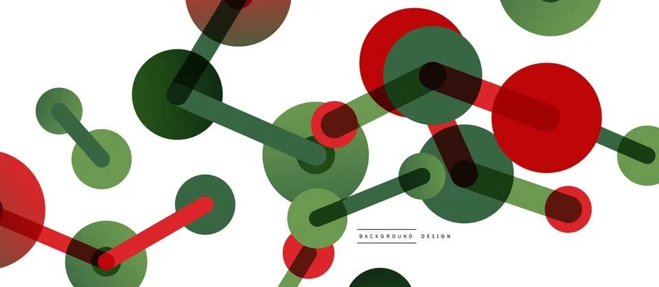 Network concept abstract background. Dots connection. Big data idea. Business Stock Illustration