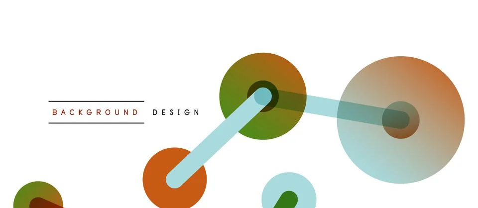 Network concept abstract background. Dots connection. Big data idea. Business Stock Illustration