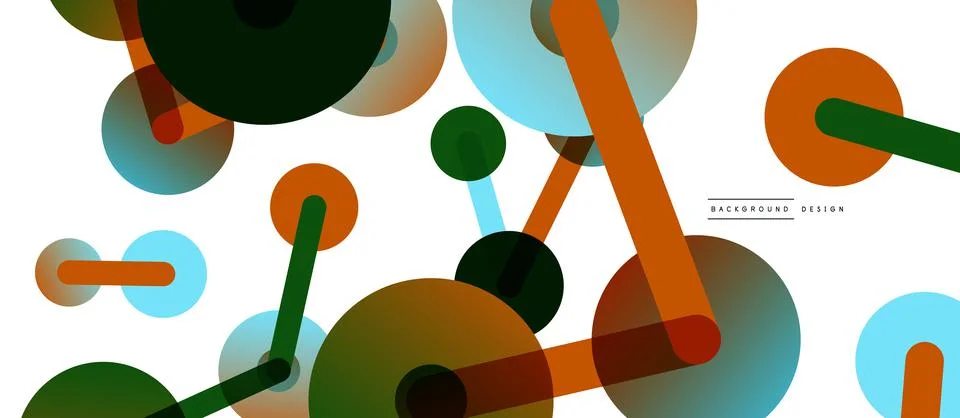 Network concept abstract background. Dots connection. Big data idea. Business Stock Illustration