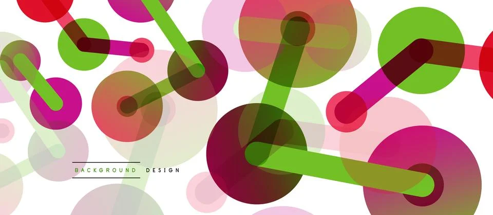 Network concept abstract background. Dots connection. Big data idea. Business 스톡 일러스트