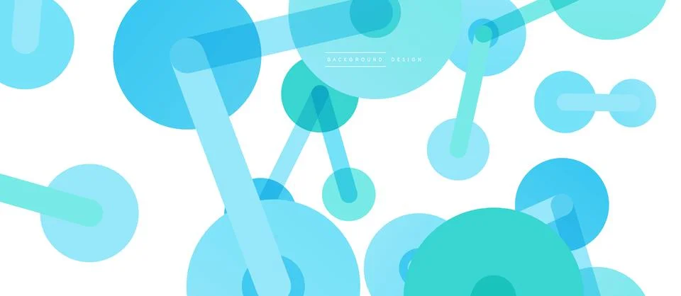 Network concept abstract background. Dots connection. Big data idea. Business Illustrazione stock