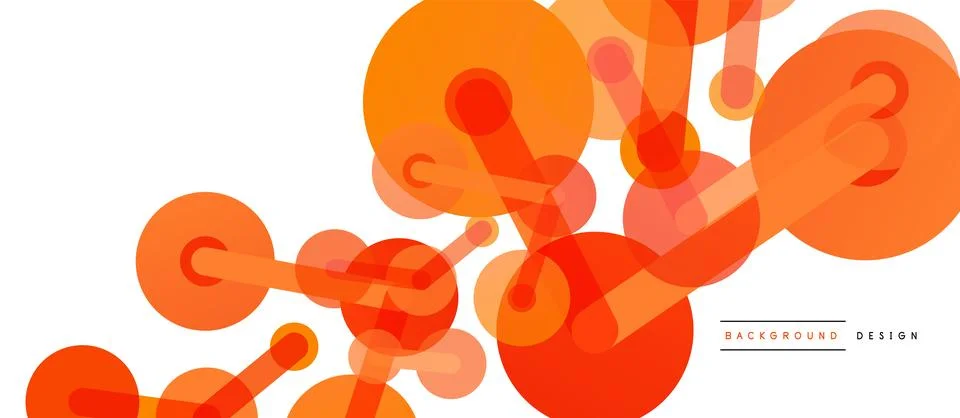 Network concept abstract background. Dots connection. Big data idea. Business Illustrazione stock