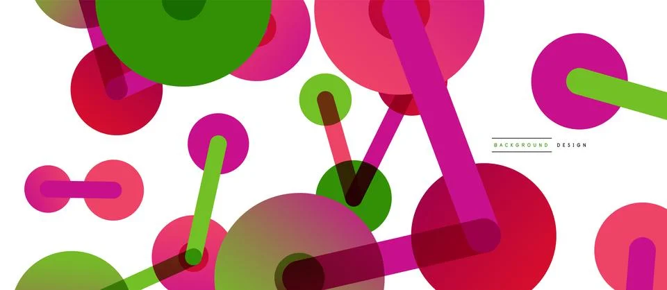 Network concept abstract background. Dots connection. Big data idea. Business Stock Illustration