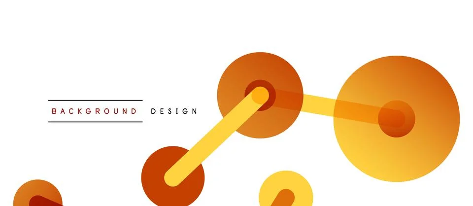 Network concept abstract background. Dots connection. Big data idea. Business Illustrazione stock