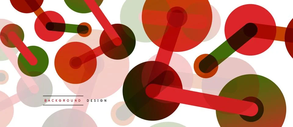 Network concept abstract background. Dots connection. Big data idea. Business Stock Illustration