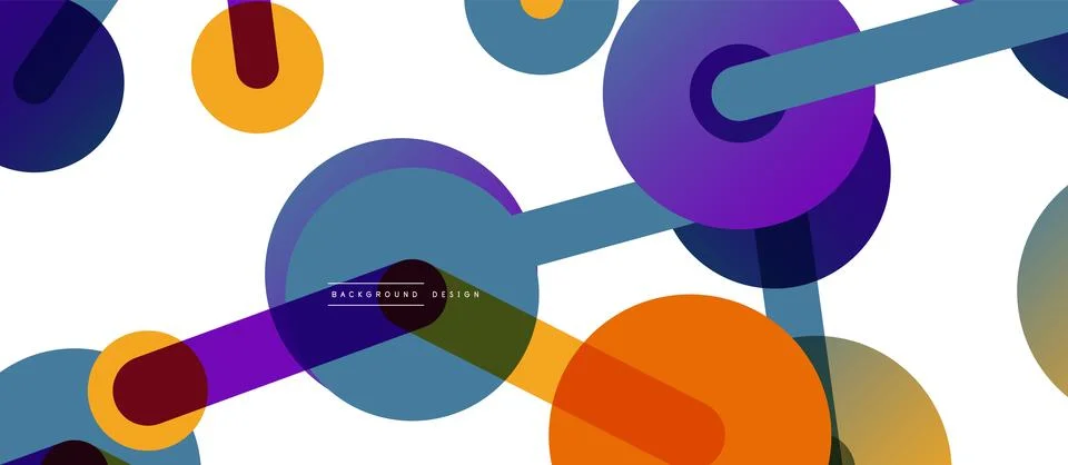 Network concept abstract background. Dots connection. Big data idea. Business Stock Illustration