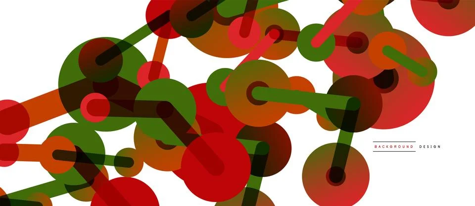 Network concept abstract background. Dots connection. Big data idea. Business Illustrazione stock