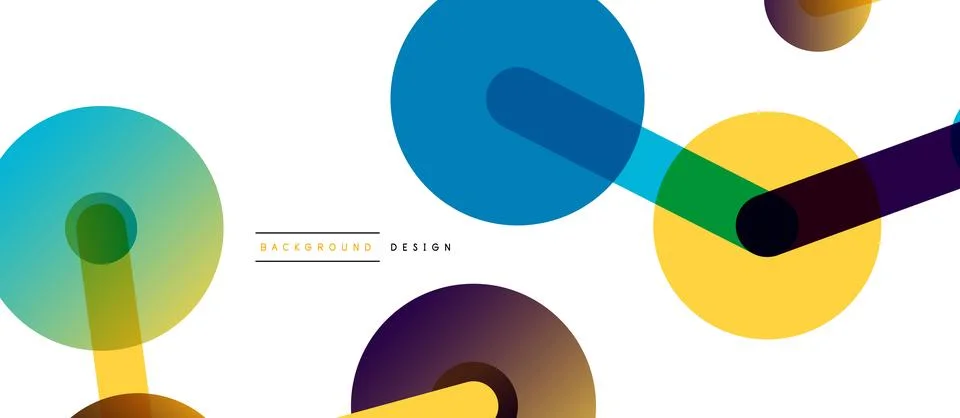 Network concept abstract background. Dots connection. Big data idea. Business Illustrazione stock