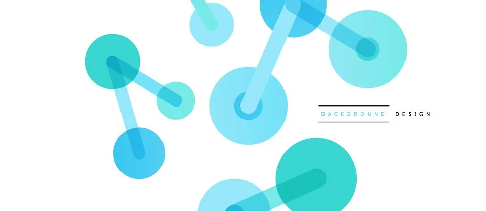 Network concept abstract background. Dots connection. Big data idea. Business Stock Illustration