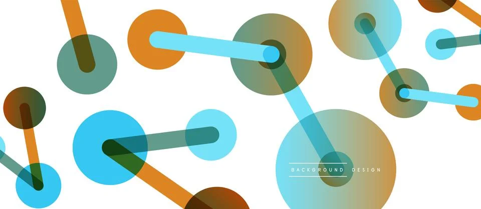 Network concept abstract background. Dots connection. Big data idea. Business イラスト素材