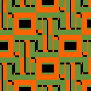 Network Concept. Abstract Web Illustration. Technology Pattern. Elements. Illustrazione stock