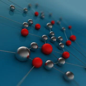 Network concept connection background Stock Illustration